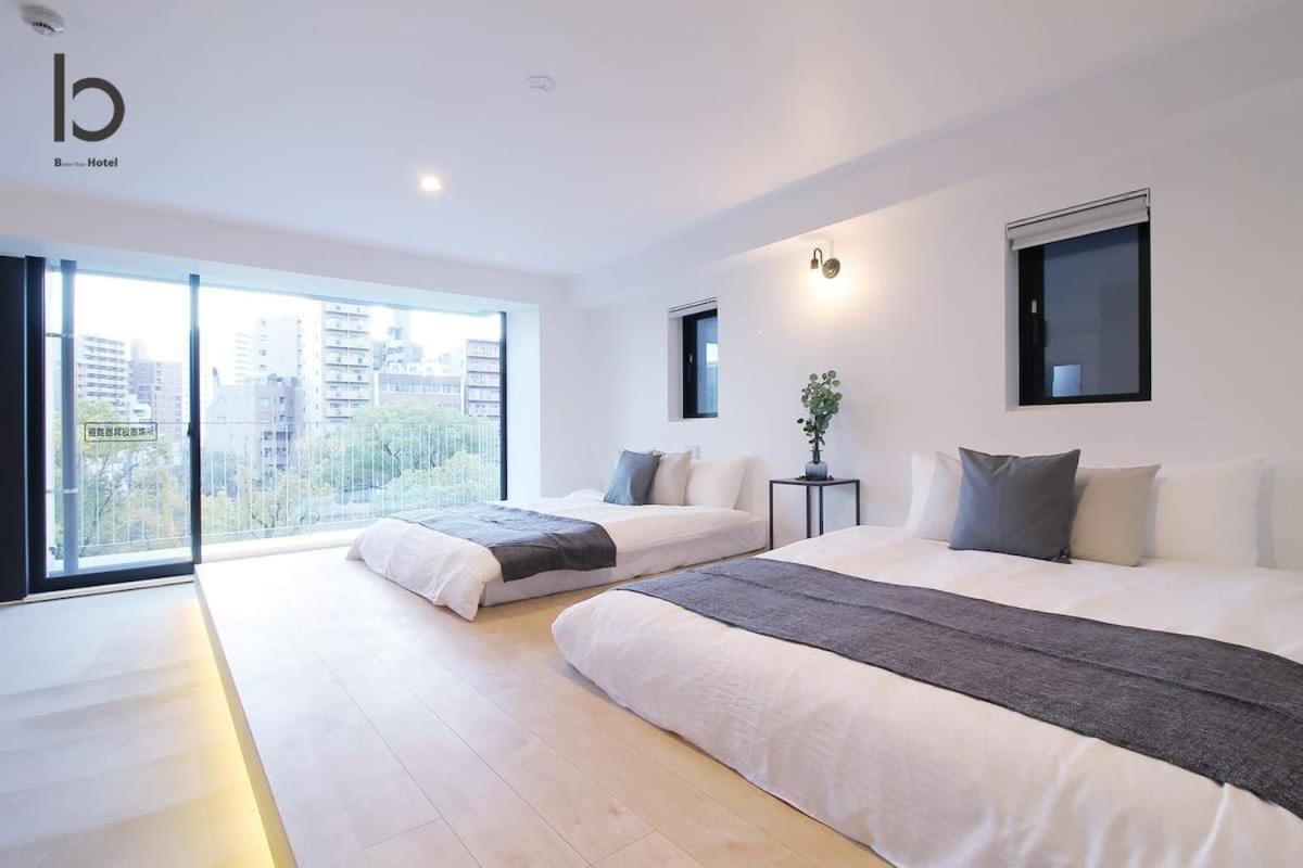 Bhotel Heiwaodori 201 - New Apt In Famous Hiroshima Dori Max 6P מראה חיצוני תמונה